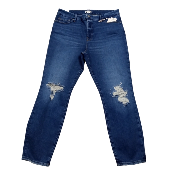 Good American Denim - Good American Good Legs Crop 27" Inseam Jeans Size 18